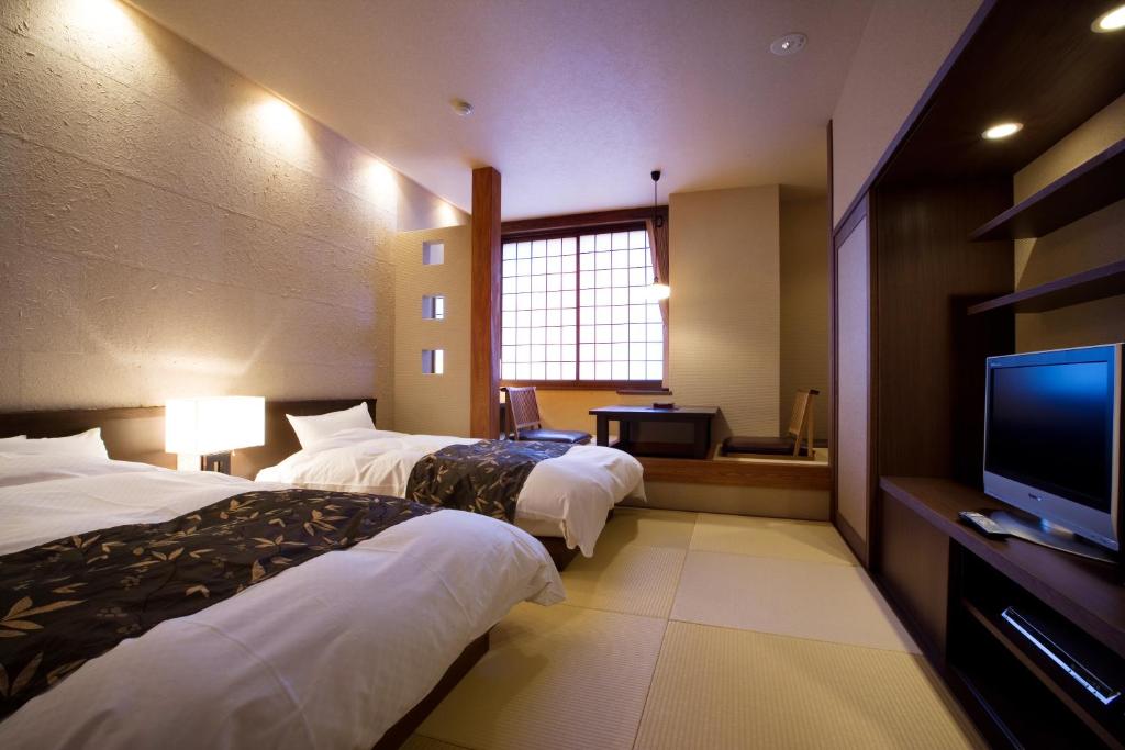Shogawa Onsen Yumetsuzuri Tatami Bedroom
