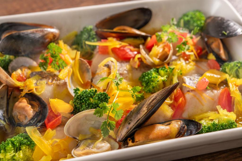Spa Resort Hawaiians Seafood Dish