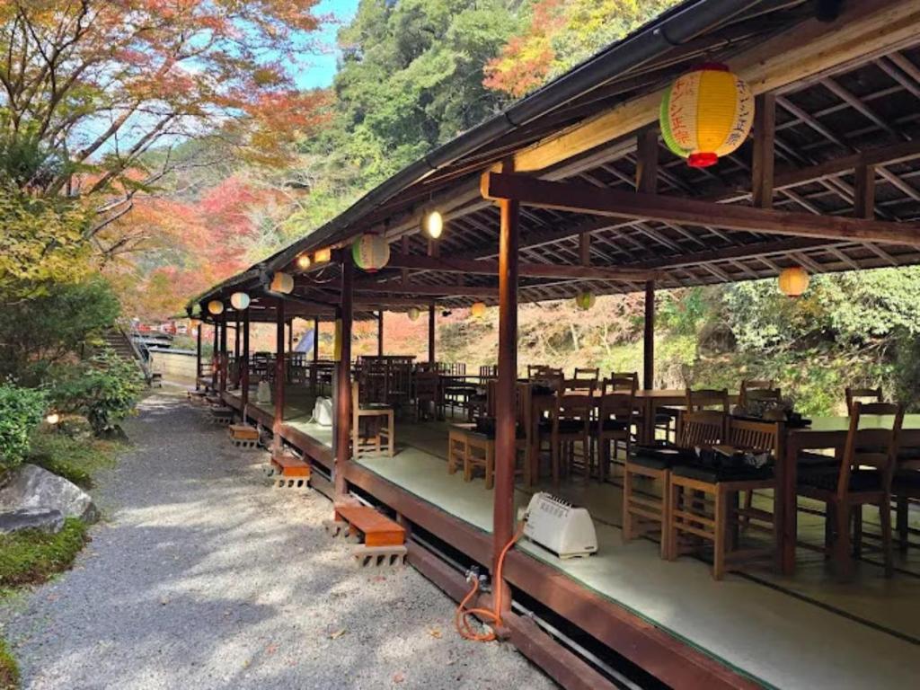 Takao Kanko Hotel Outdoor Dining Area