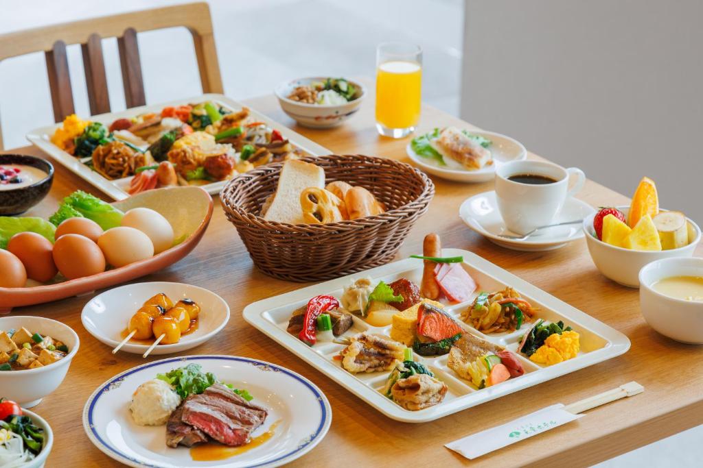 Tendo Hotel Japanese Breakfast
