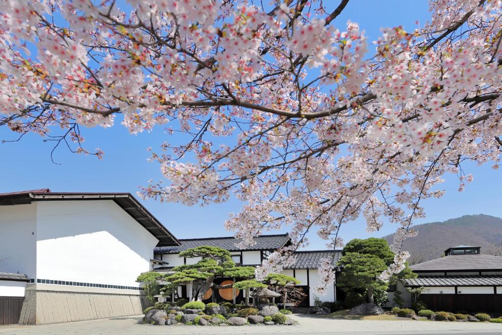 Tendo So Cherry Blossoms Courtyard