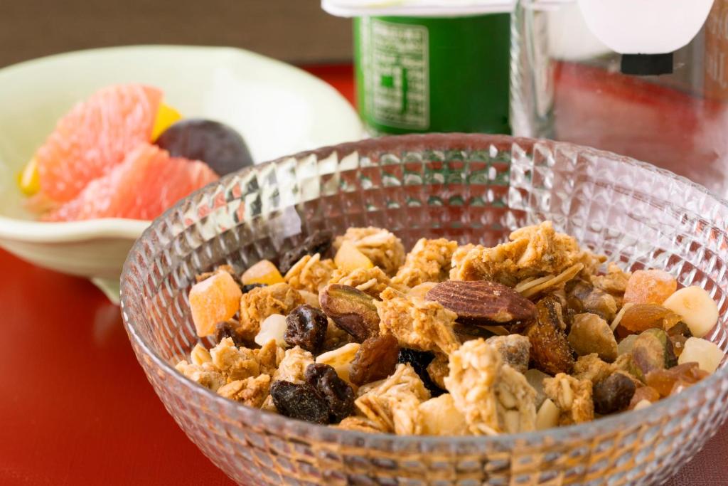 Towa Machiya Suite Breakfast Cereal Fruit