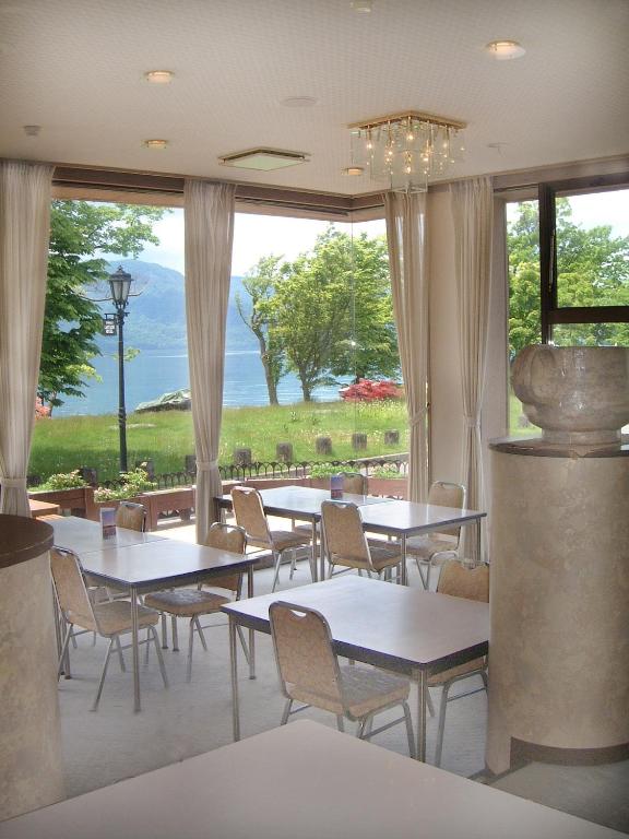 Towadako Lakeside Hotel Dining Room Lake View