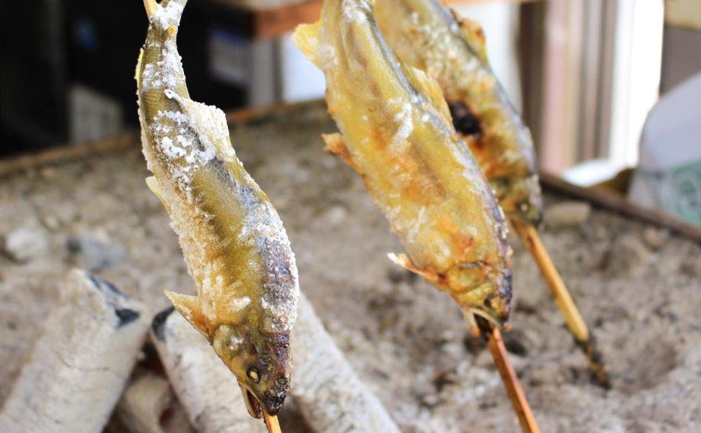 Towadako Lakeside Hotel Grilled Fish