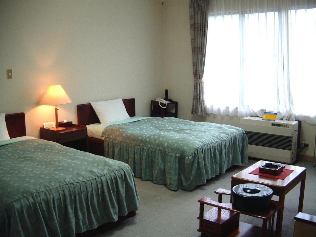 Towadako Lakeside Hotel Twin Bedroom