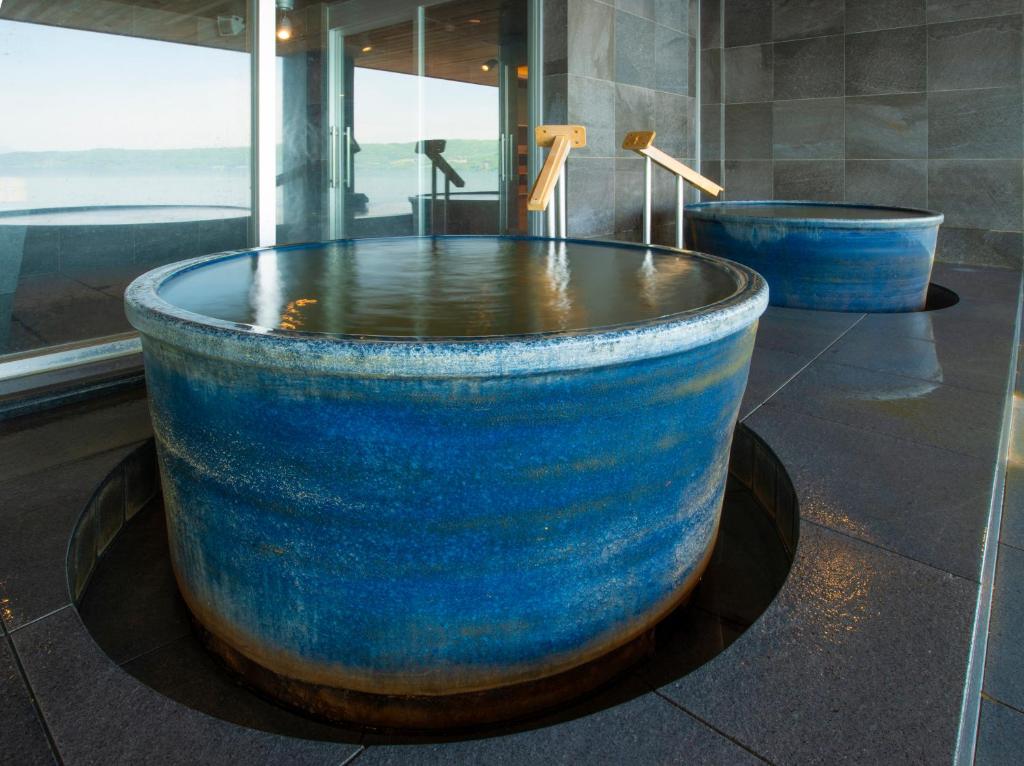 Toyako Manseikaku Hotel Lakeside Terrace Onsen Bath