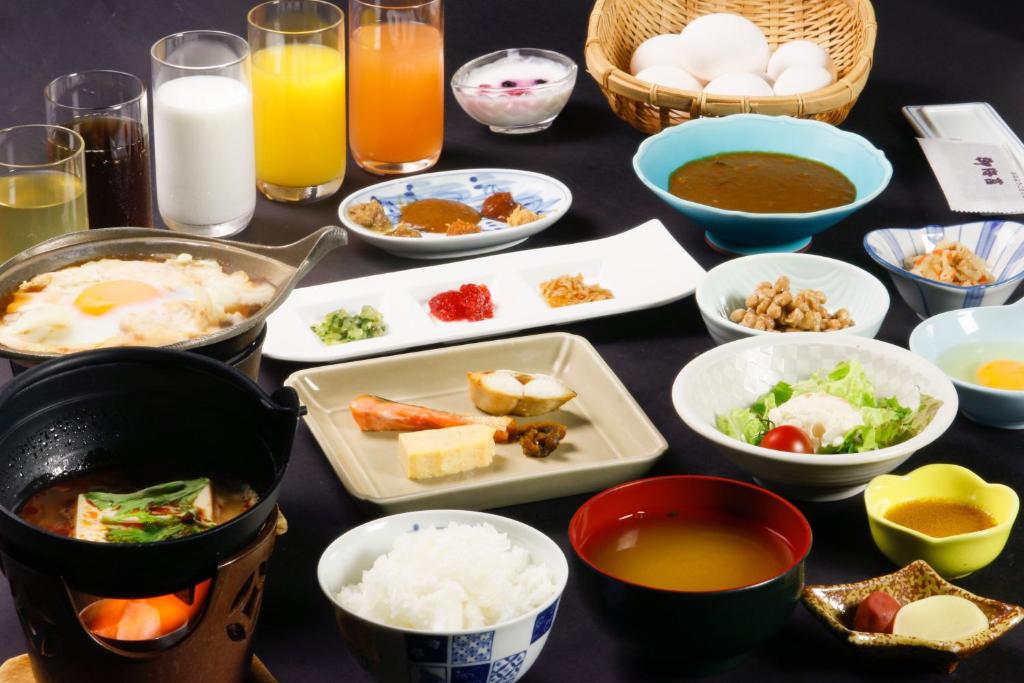 Tsukioka Onsen Yuasobi Yado Akebono Japanese Breakfast
