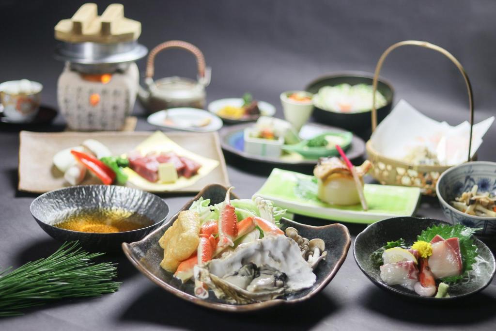 Tsukioka Onsen Yuasobi Yado Akebono Traditional Japanese Meal
