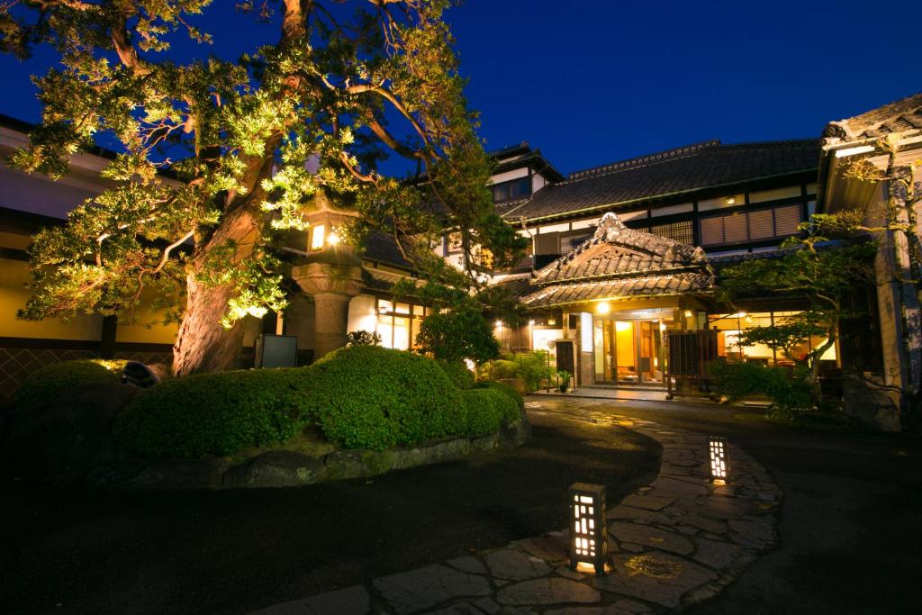 Wataya Entrance At Night