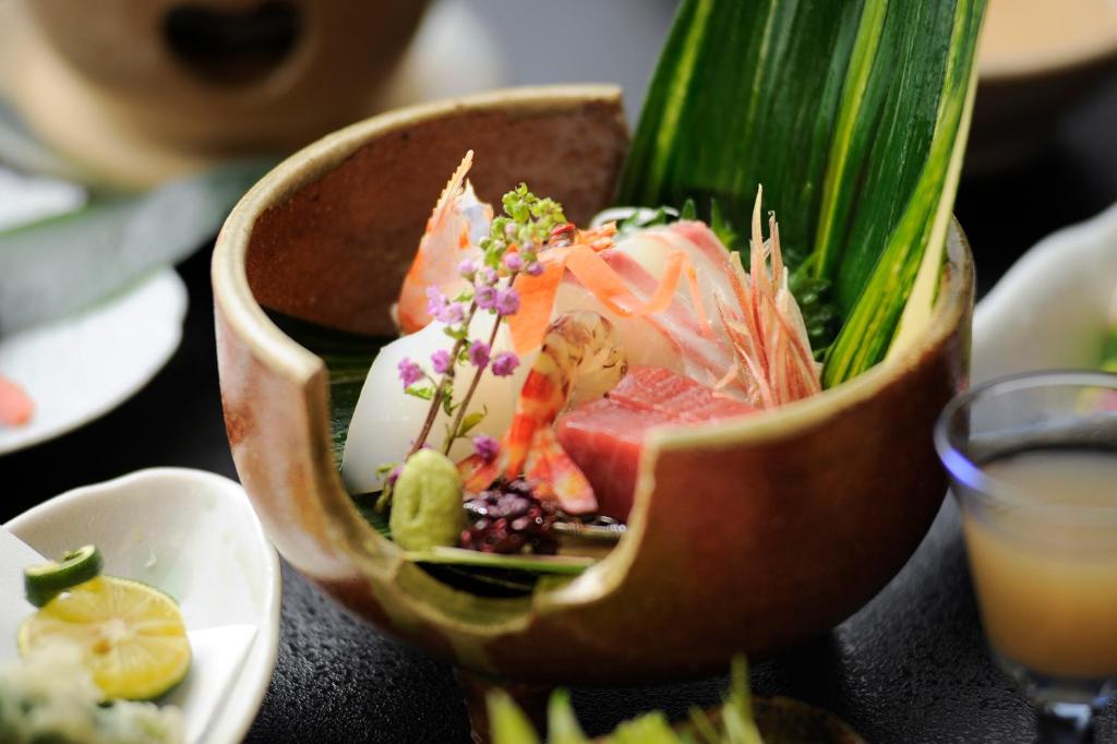 Watazen Ryokan Established In 1830 Japanese Cuisine Dish