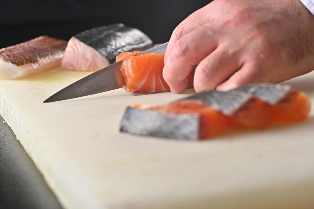 Watazen Ryokan Established In 1830 Sashimi Preparation