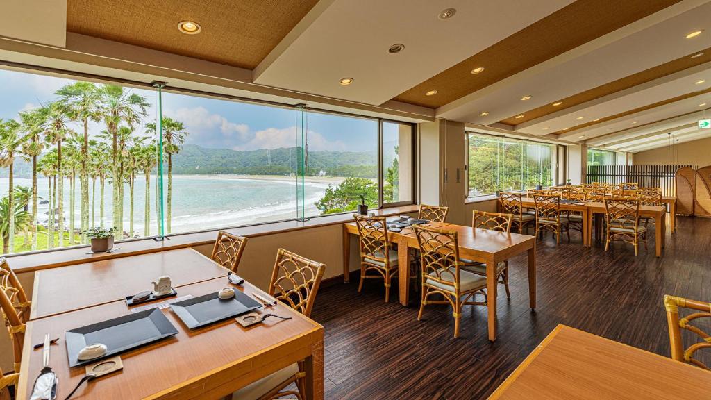 Yado Marubun Dining Room Ocean View