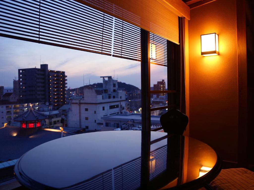 Yamatoya Besso Window View Evening