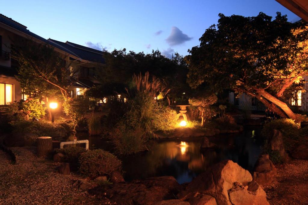 Yanagiya Garden At Night