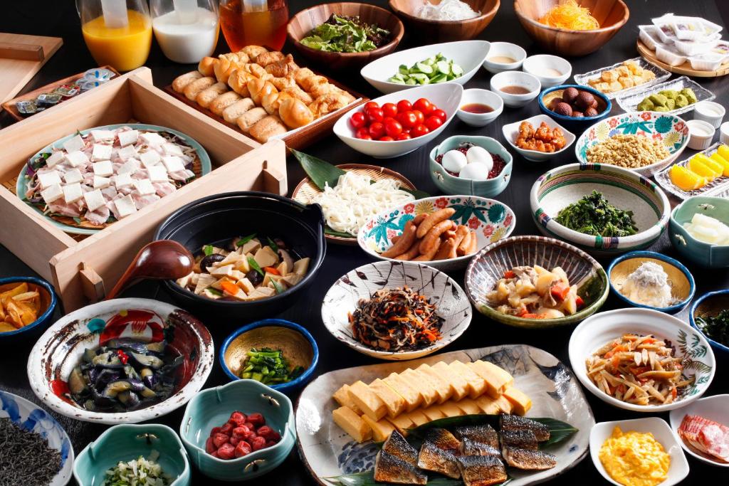 Yoshidaya Sannoukaku Japanese Breakfast Buffet