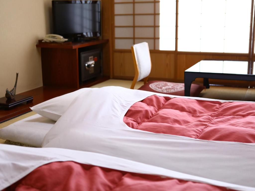 Yudanaka Onsen Yorozuya Tatami Room Futon