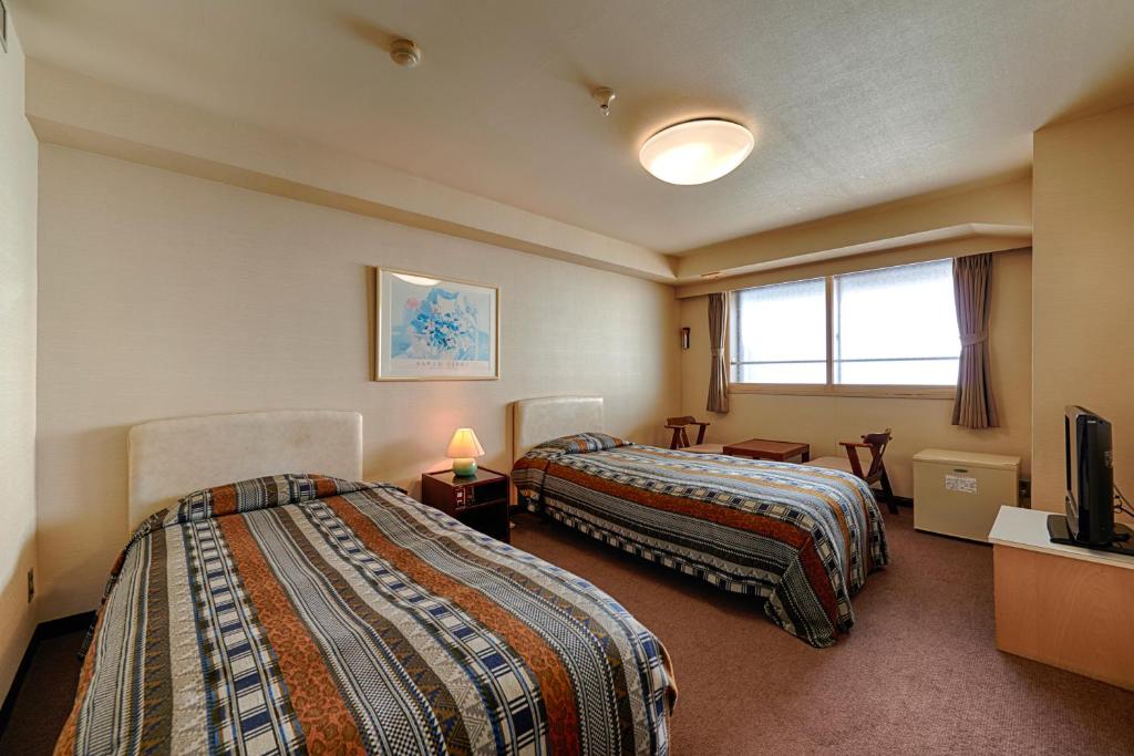 Yunohama Hotel Twin Bed Room