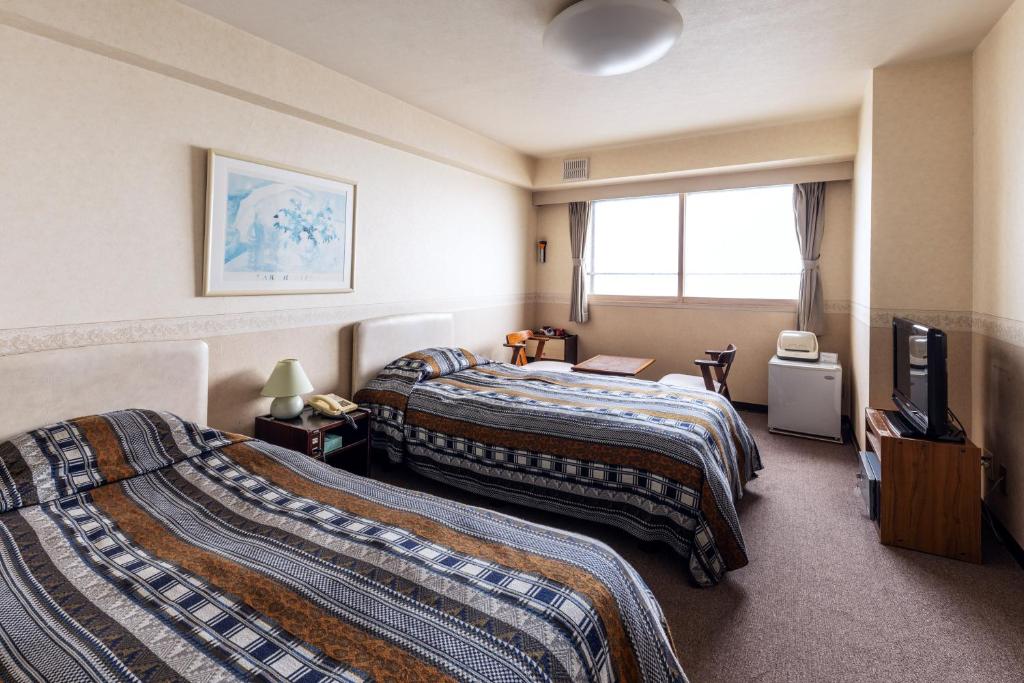 Yunohama Hotel Twin Bed Room