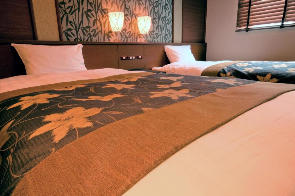 Yunokuni Tensyo Twin Room Beds