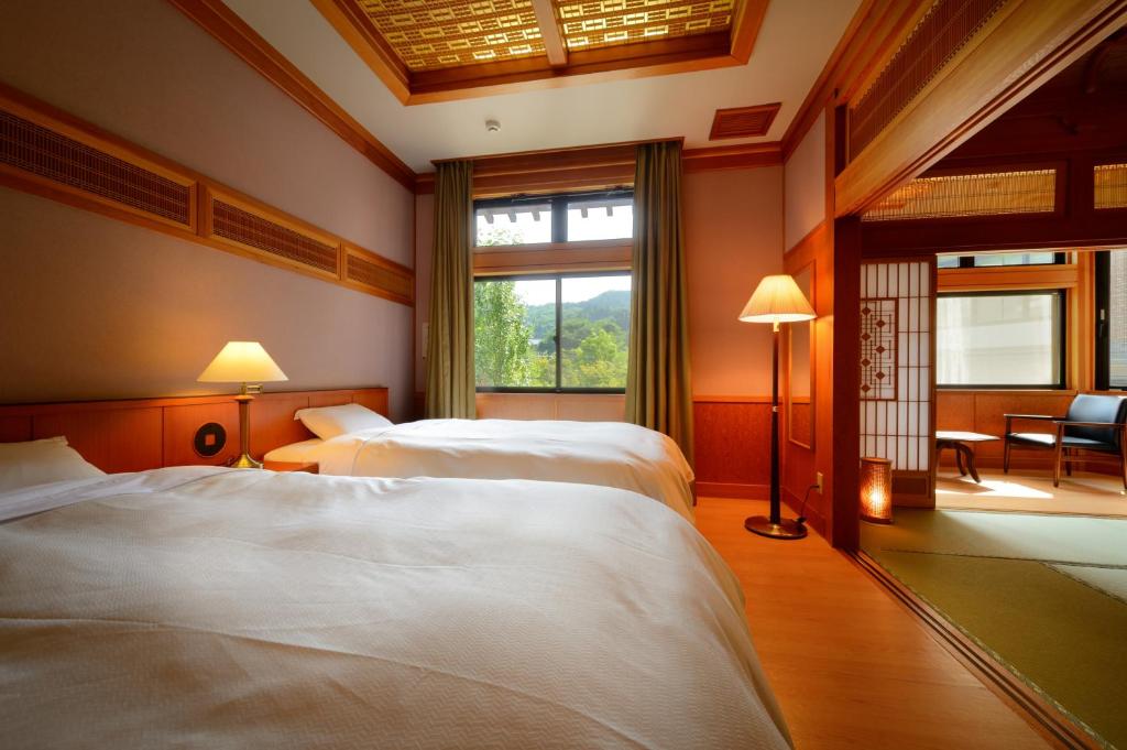 Yuukaen Ryokan Bedroom Tatami Area