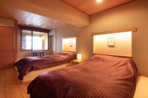 Dos camas en una habitación