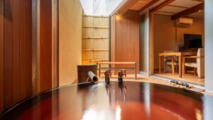 Baño al aire libre privado junto a la habitación