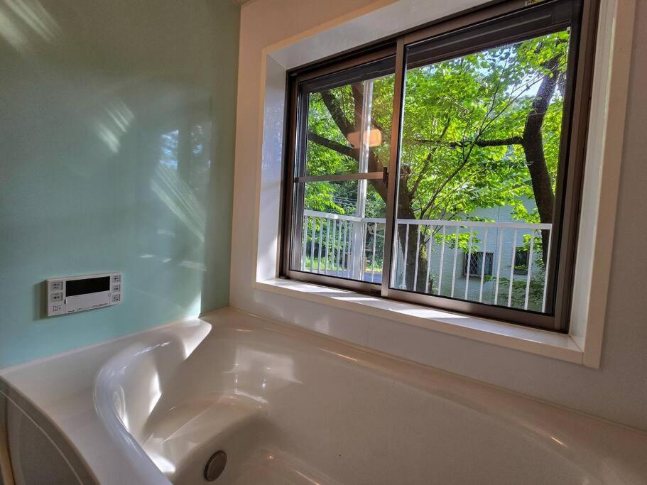 Aj Villa Bathroom Window View