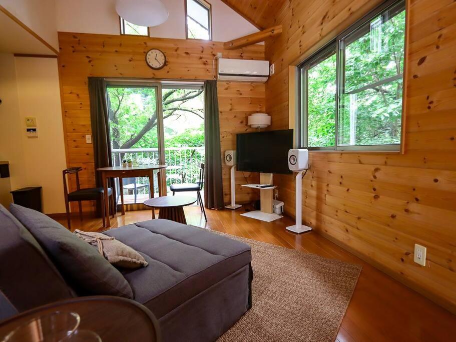 Aj Villa Wooden Living Room