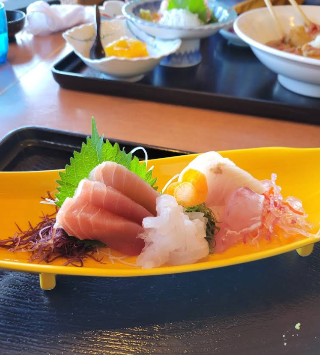 Ajiro Isofune Hotels Sashimi Breakfast