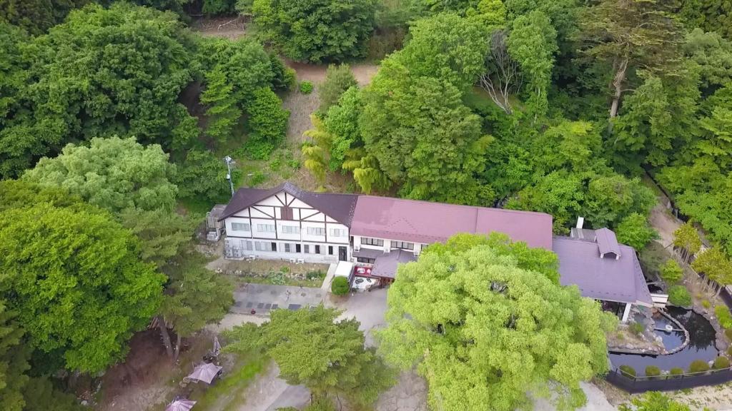 Akasawa Onsen Ryokan Aerial View
