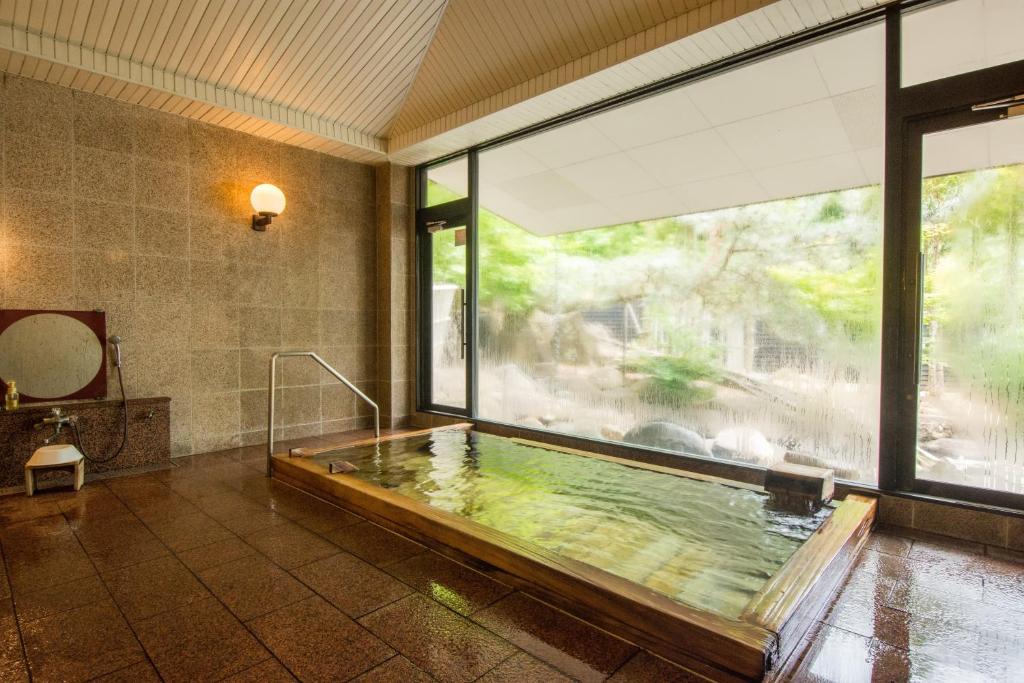 Akasawa Onsen Ryokan Indoor Onsen Bath