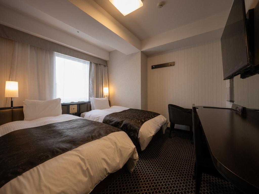 Apa Hotel Fukui Katamachi Twin Room