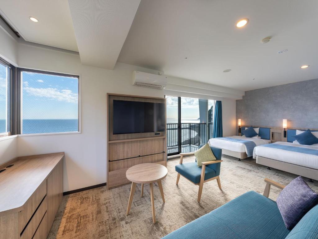 Atagawa Ocean Resort Ocean View Twin Room