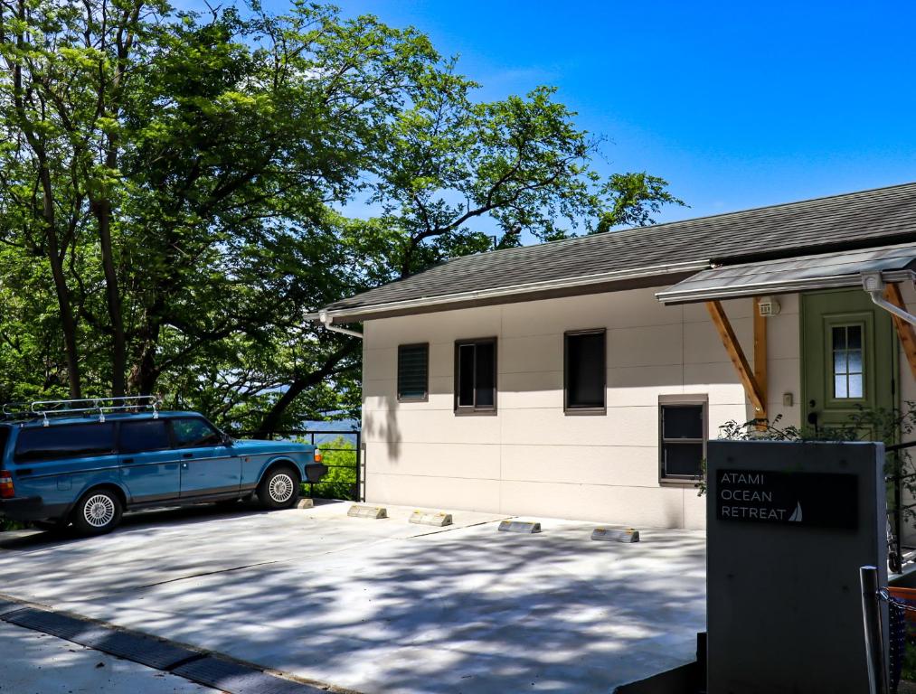 Atami Ocean Villa Retreat Entrance Parking
