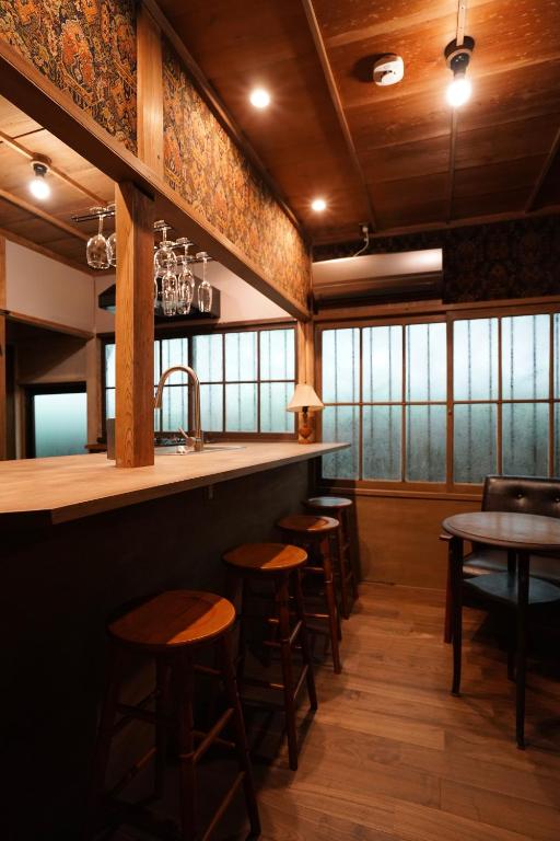 Atami Terrace Villa Sauna Onsen Bar Lounge