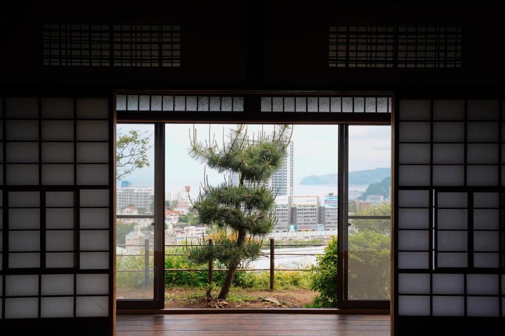 Atami Terrace Villa Sauna Onsen Shoji Room View