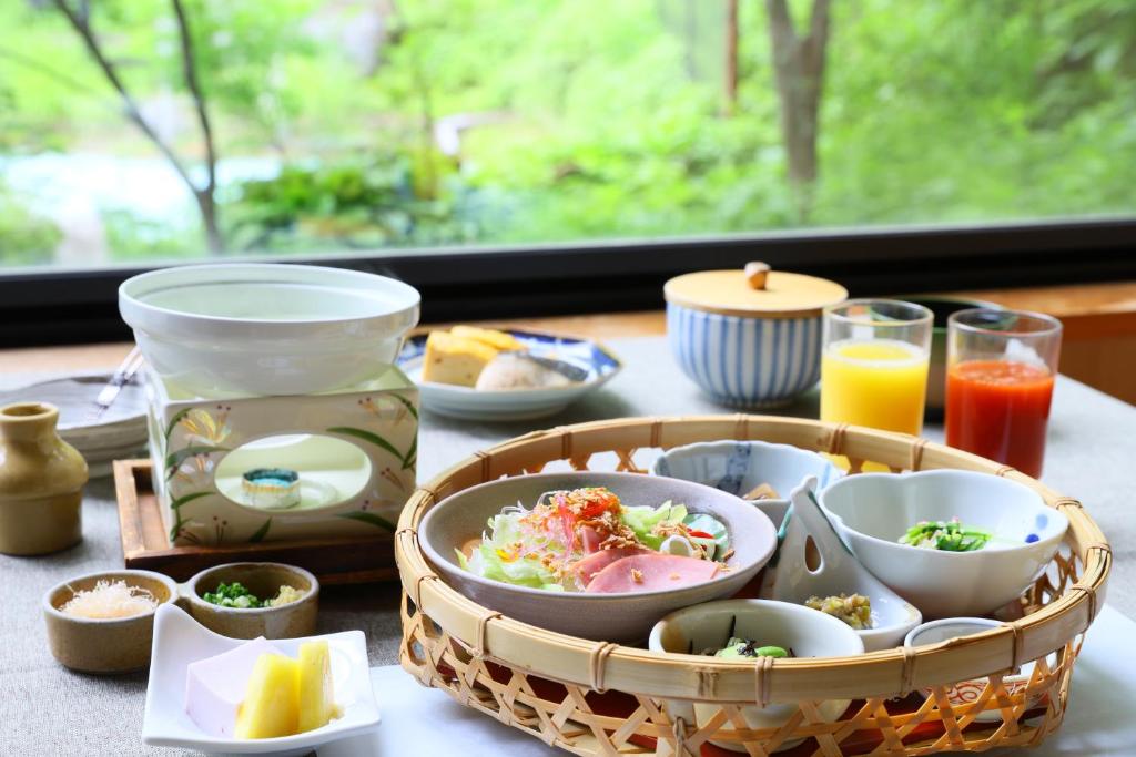 Awanoyu Ryokan Japanese Breakfast