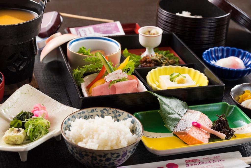 Awara Grand Hotel Japanese Breakfast