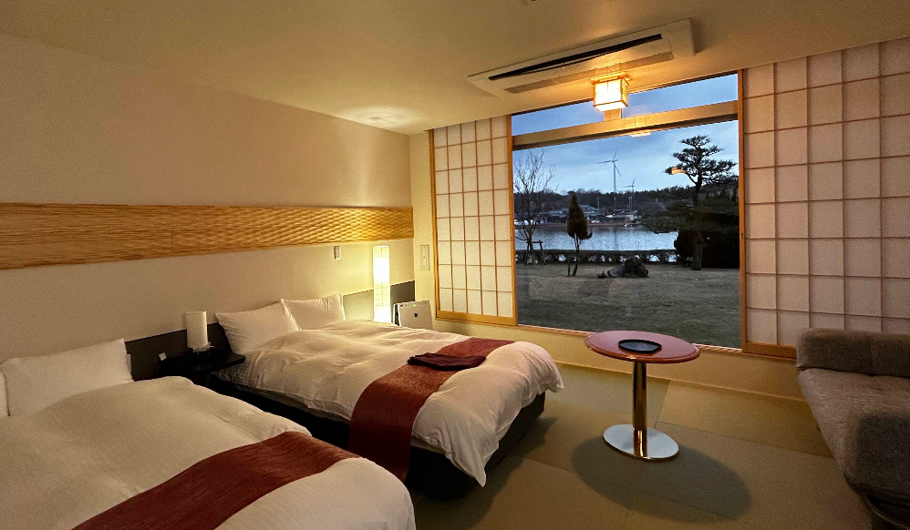 Awara Kitagata Onsen Hana Yurari Twin Room