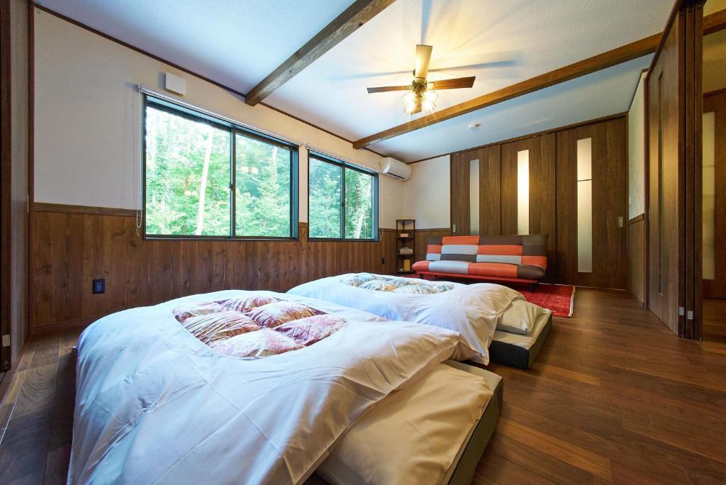 Azumino Villa Komorebi Twin Bedroom