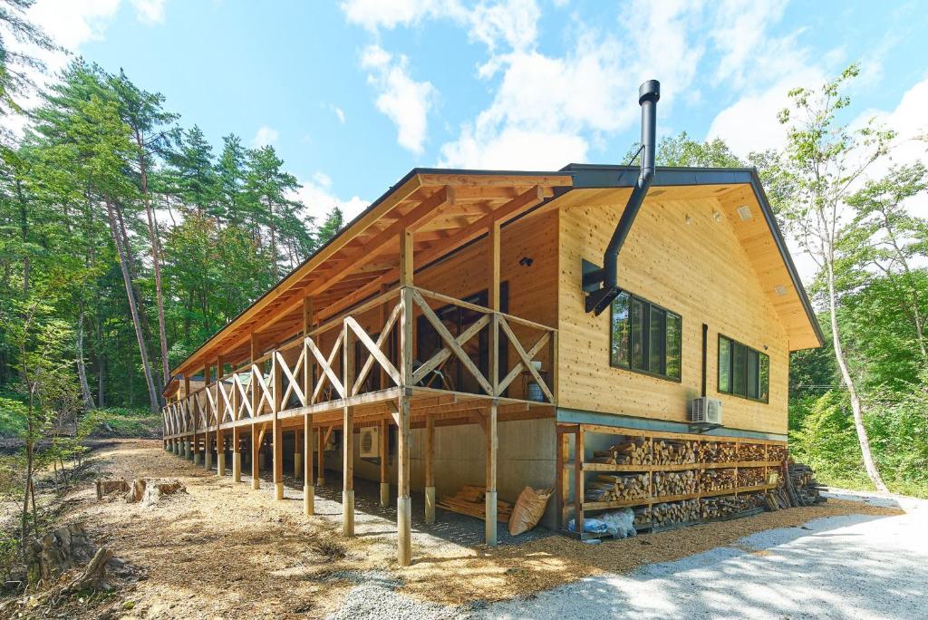 Azumino Villa Komorebi Wooden Ryokan Exterior