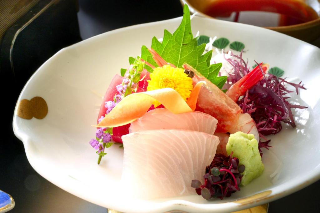 Bandai Kogen Resort Inn Bonari Sashimi Platter