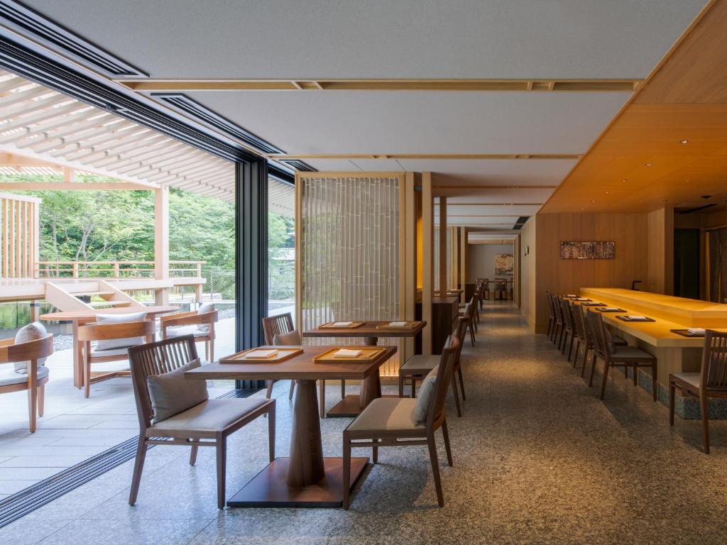 Banyan Tree Higashiyama Kyoto Restaurant Interior