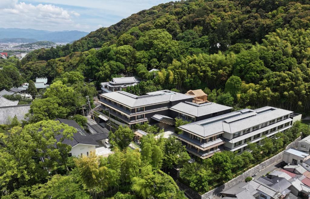 Banyan Tree Higashiyama Kyoto Ryokan Aerial View