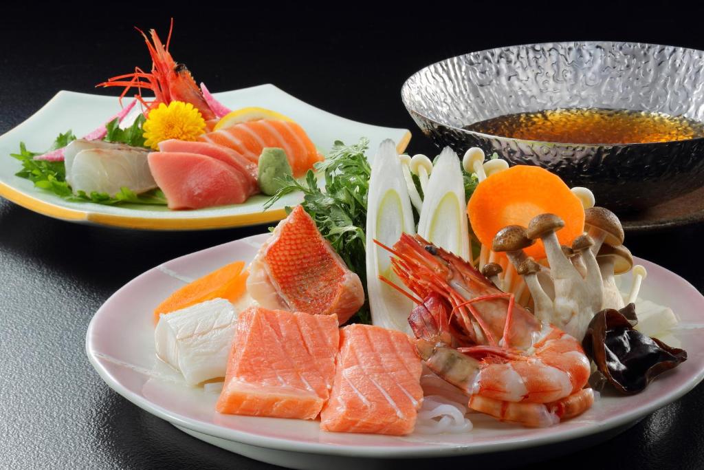 Bekkan Fujiya Ryokan Sashimi Seafood Meal
