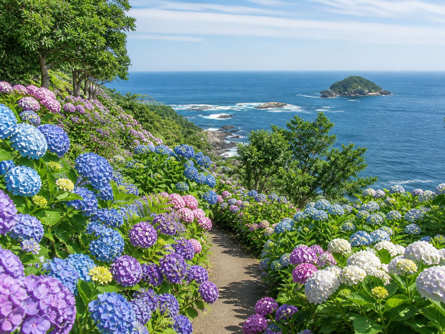 The best places to view the hydrangea in Japan