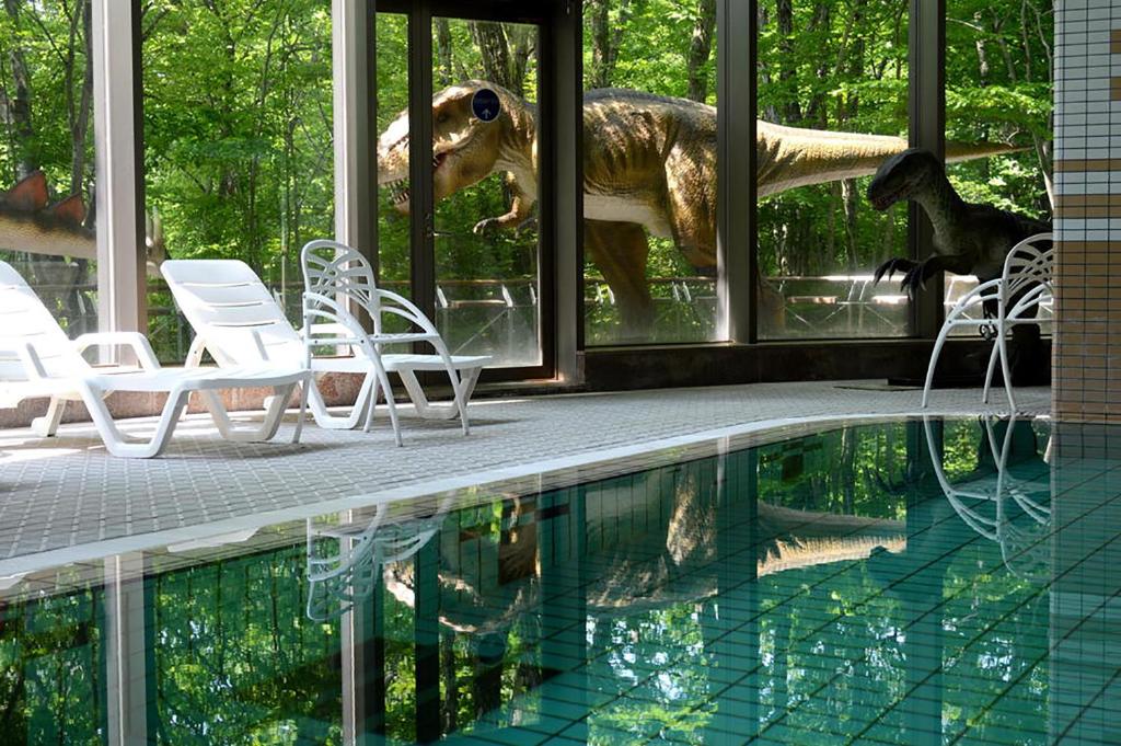 Blancvert Nasu Indoor Pool Dinosaur View