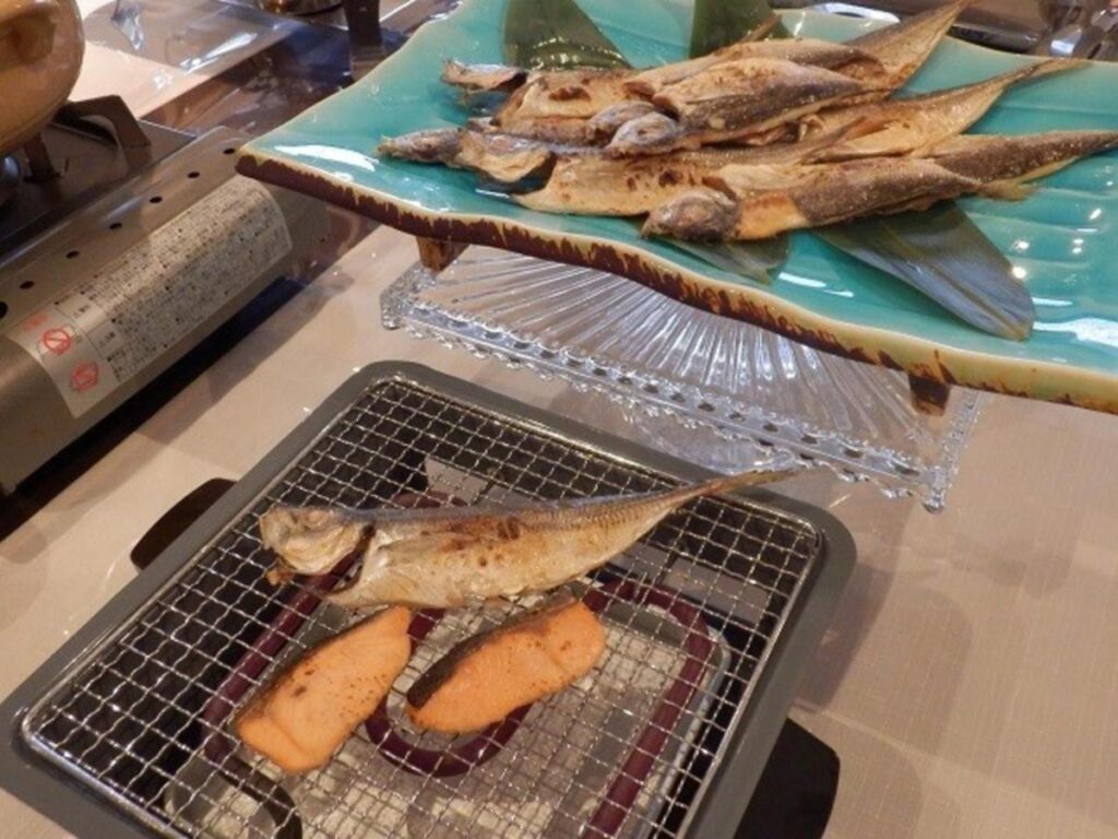 Cetus Royal Hotel Grilled Fish Meal