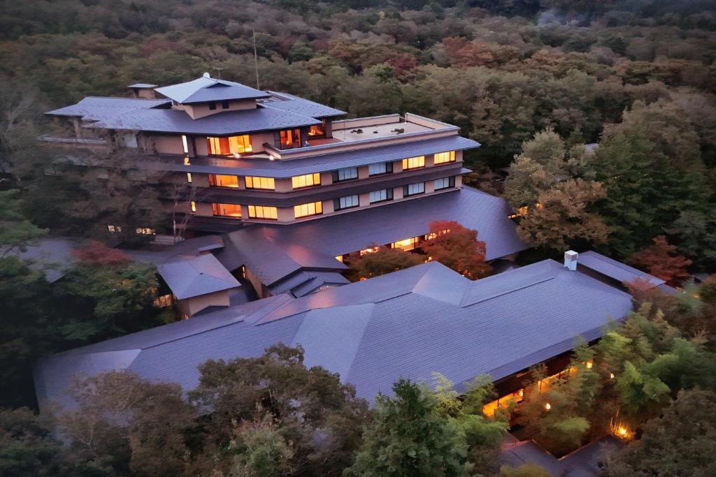 Chikusenso Mt Zao Onsen Resort Spa Aerial Exterior
