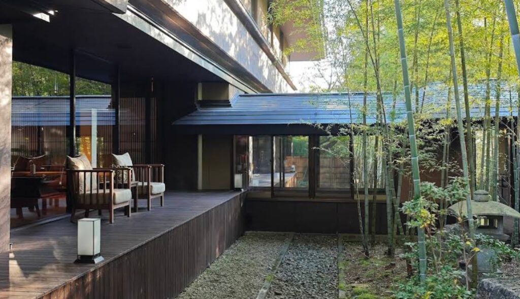Chikusenso Mt Zao Onsen Resort Spa Bamboo Courtyard